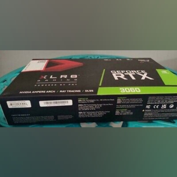 ♠️ PNY GeForce RTX 3060 XLR8 Gaming REVEL EPIC-X RGB Single Fan 12GB GDDR6 Card - Picture 5 of 6